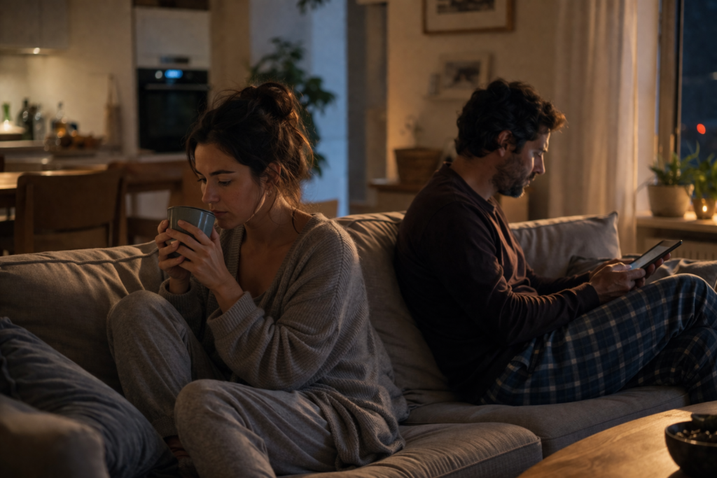 Mi sento sola anche se sono con qualcuno: donna e partner nello stesso spazio, vicini ma emotivamente distanti