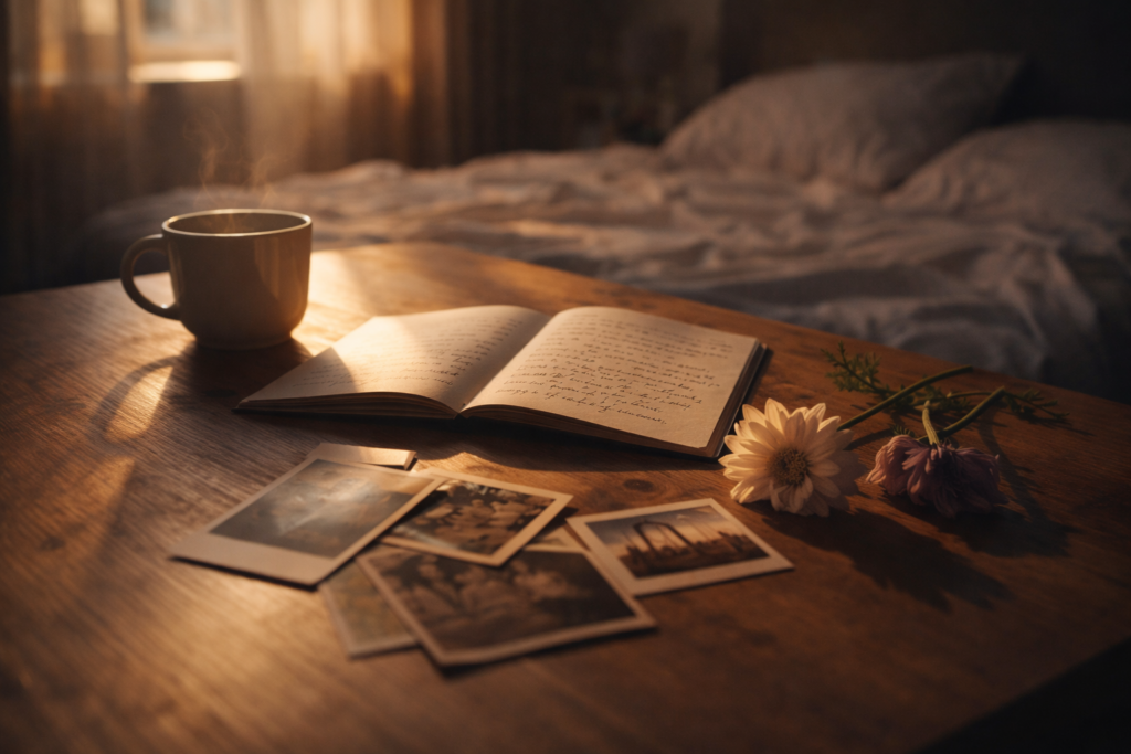 Perché sogniamo: oggetti su una scrivania al mattino come metafora dell’elaborazione di memoria ed emozioni durante il sogno